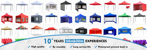Venta al por mayor impermeable Toldos <span class=keywords><strong>3x3</strong></span> <span class=keywords><strong>toldo</strong></span> personalizado tienda de campaña al aire libre plegable carpa grande al aire libre <span class=keywords><strong>con</strong></span> pared - Product Image 2