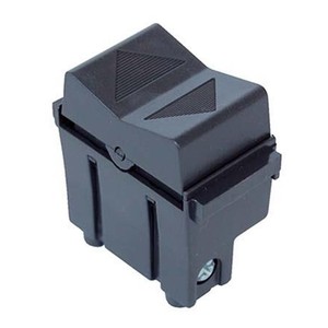 Interrupteur à double bouton-poussoir 10A 2NO 250V, borne à vis, plastique IP40 pour Bticino Living Classica - Product Image 1