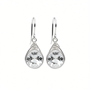 Orecchini a Goccia in Cristallo Gouyuefang, Placcati in Argento, Gioielli da Festa per Donne, Orecchini alla Moda con Incastonatura a Castone in Lega - Product Image 1