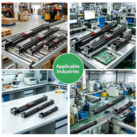 Système de mouvement linéaire de précision XY à vis à billes et guide linéaire 2 axes CNC SFU1605 SFU2005 50-1000mm pour automatisation de portique