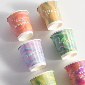 Bán buôn thân thiện với môi dùng một lần cốc giấy dày và cứng nóng uống ly với thiết kế sáng tạo - Product Image 5