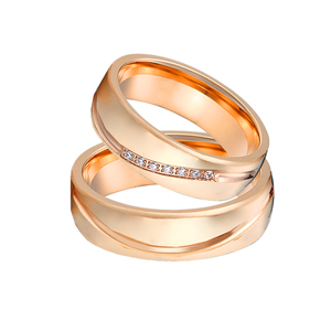 Conjunto <span class=keywords><strong>de</strong></span> anillos <span class=keywords><strong>de</strong></span> boda chapados en oro rosa <span class=keywords><strong>de</strong></span> 18k <span class=keywords><strong>para</strong></span> <span class=keywords><strong>hombre</strong></span> y mujer, <span class=keywords><strong>Alianza</strong></span> a juego, joyería <span class=keywords><strong>de</strong></span> titanio, anillos <span class=keywords><strong>de</strong></span> amor <span class=keywords><strong>para</strong></span> pareja - Product Image 5