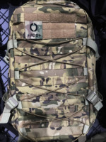 Écussons tactiques pour casque, découpe laser, motifs drapeau et groupe sanguin
