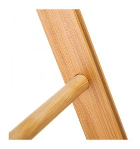 Bamboo Towel Rack, Bamboo <b>Ladder</b> Stand 6 Tier - Product Image 3