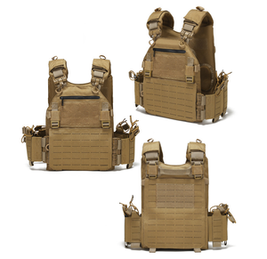 Chaleco Táctico de Camuflaje DFV03 para 4 Estaciones, 1000D Impermeable, Corte Láser, Nuevo, Multifuncional para Diversas Actividades al Aire Libre - Product Image 1