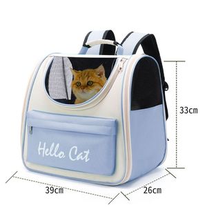 Large Capacity Portable Breathable Shoulder <b>Pet</b> Bag for Cats and Dogs Anti-Stress Features <b>Pet</b> <b>Carriers</b> Supplies - Product Image 6