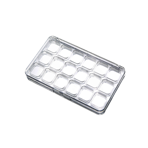 Nhà Máy OEM 12 Màu <span class=keywords><strong>Eyeshadow</strong></span> Palette Bao Bì Nhựa Bền & Xách Tay Bao Bì Rỗng Palette Cho Phấn Mắt - Product Image 3