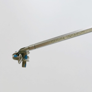 ไขควงสองหัวเหล็กโครเมียมวาเนเดียม หัวแฉกแม่เหล็ก Ph2 แบบแบน สำหรับงาน DIY ขนาดมาตรฐานเมตริก ชิ้นเดียว - Product Image 3