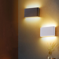 Applique Murale Moderne Linéaire Led Imperméable Vers Le Bas Extérieur De Luxe Grande Applique Lampes Mince Et Légère Pierre Veener Pour La Décoration Murale
