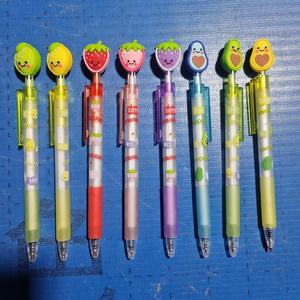 Yumei stylo noir à séchage rapide créatif de grande valeur Internet viral étudiant CS examen pratique presse stylo inspiré philosophie végétale - Product Image 2