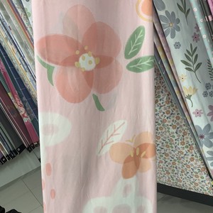 도매 맞춤 인쇄 친환경 안티필링 코마 트윌 직조 100% 면 홈텍스타일 원단 (여아 및 남아 침구 세트용) - Product Image 1