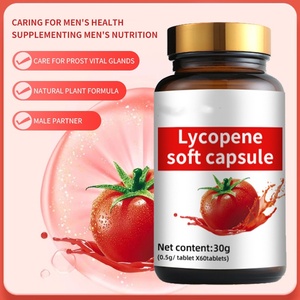 Oem Lycopeen Softgel 1000Mg Tomatenextract Gezondheidszorg Natuurlijke Antioxidant Lycopeen Softgel <span class=keywords><strong>Capsules</strong></span> - Product Image 2