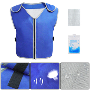 <span class=keywords><strong>Chaleco</strong></span> Refrigerante con Bolsa de Hielo para Hombre y <span class=keywords><strong>Mujer</strong></span>, Ropa Refrigerante para Trabajadores, <span class=keywords><strong>Pesca</strong></span>, Ciclismo, Chef, <span class=keywords><strong>Chaleco</strong></span> Reflectante para Carretera - Product Image 2