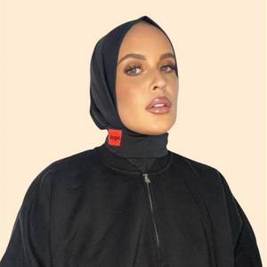 حجاب فوري نسائي إسلامي بتصميم هولندي مع إمكانية إضافة شعار، قبعة داخلية مرنة سهلة الارتداء - Product Image 3