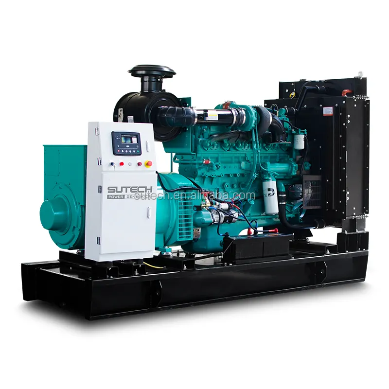 Cummins motor leroy somer ac 3 fase 380V generator 300 kva 250 kw diesel set