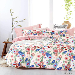 Nhà Máy Trực Tiếp 100% Bông Twill Phong Cách In Tấm Ga Trải Giường Vải Đồng Bằng Dệt 120gsm Cho Nhà Dệt May Bệnh Viện Giá Rẻ Cô Gái Bộ Đồ Giường - Product Image 6