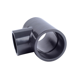 ANSI SCH80 Sản Phẩm UPVC Màu Xám Đậm Bán Buôn Chấ<span class=keywords><strong>t</strong></span> Lượng Cao Phụ Kiện Ống Pvc Giảm <span class=keywords><strong>Tee</strong></span> - Product Image 3