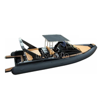 Vente flash - Bateau semi-rigide gonflable de luxe RIB960 9,6 m, homologué CE, équipé d'une toilette intégrée