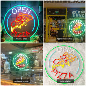 带触摸控制和静态文字功能的 LED 霓虹灯电子标牌，适用于商店、餐厅、家庭、商场氛围营造，IP54 - Product Image 5