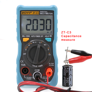 ZOYI ZT-C3 10A Testeur de fréquence à diode, multimètre numérique, mini multimètre de capacité - Product Image 4