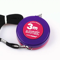 Mètre ruban rétractable automatique de 3 m, règle de couture en pouces, accessoire pour machine à coudre