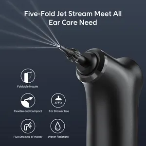 E30 Powered Ear Washer Machine Electric Smart Water Wash Ear Cleaner Set Kit Ear Wax Removal Tool