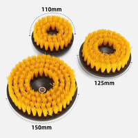 Polisseuse électrique portative rechargeable 21V avec brosses interchangeables pour le nettoyage domestique