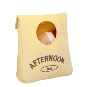 Eco-friendly all'ingrosso Pet Chew giocattoli di peluche cane gatto giocattolo con il cibo che si nasconde Sniffing fatto da lattice PP corda per negozi di animali - Product Image 2