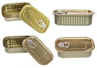 Machine de scellage semi-automatique pour boîtes de conserve carrées/rectangulaires, scelleuse de boîtes de sardines et de thon, machine de capsulage de boîtes métalliques