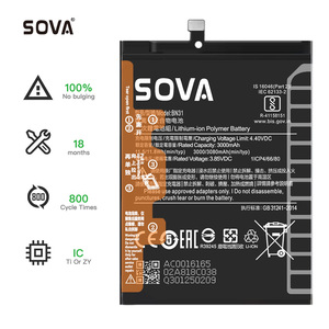 SOVA logotipo personalizado <span class=keywords><strong>BN31</strong></span> batería de alta calidad batería de teléfono móvil Original para <span class=keywords><strong>Xiaomi</strong></span> Redmi Note 5A nuevo Stock - Product Image 4