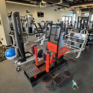Machine d'abduction des hanches sur pied à charge de plaques en acier, pour l'entraînement des <span class=keywords><strong>cuisses</strong></span> externes et des fessiers, équipement de musculation professionnel, <span class=keywords><strong>direct</strong></span> usine - Product Image 3
