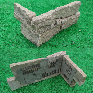 Paneles amarillos Gneiss Z Revestimiento de piedra exterior Cuarcita Piedra apilada seca - Product Image 3