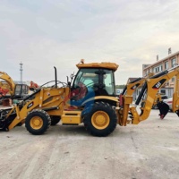 Hervorragende Qualität CAT420F Baggerlader 4x4 TLB-Maschine mit H-förmigem Gestell Guter Preis Caterpillar 420F 416F zum Verkauf
