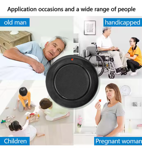 รีโมทคอนโทรลไร้สาย RF 433mhz แบบปุ่มเดียว รุ่นใหม่ ปี 2026 สำหรับเตียงผู้ป่วยในโรงพยาบาล บ้านพักคนชรา ใช้เรียกพยาบาล ฉุกเฉินผู้สูงอายุ และกดเรียกคนดูแล - Product Image 5