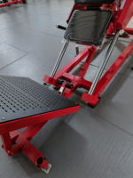 Nouvelle conception - Équipement de fitness professionnel pour salle de sport - Machine de squat HACK à charge de plaques pour entraînement de force