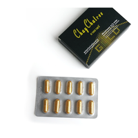 Maca noire péruvienne naturelle complément alimentaire booster pilules à base de plantes capsules d'énergie pour hommes OEM fertilité masculine adultes