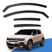 Déflecteurs de vent pour Jeep Avenger MK1 2023 et modèles suivants, SUV 5 portes, pare-pluie, 4 pièces