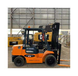 Carretilla elevadora diésel de 3 toneladas Toyota FD30 usada en buen estado, excavadora de segunda mano original japonesa, carretilla elevadora Toyota fd30, gran oferta - Product Image 1