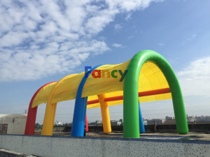 Chất lượng tốt quảng cáo ngoài trời triển lãm thương mại Inflatable LềU Nhà hình dạng Inflatable Lều để bán - Product Image 4