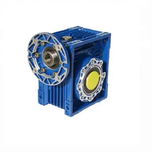 High precision custom mini nmrv 063 worm gearbox transmission speed gear reducer with electric motor