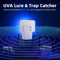 Ultraviolette Led Lamp Elektronische Vliegenval Muggenmoordenaar Ongediertebestrijdingsvliegenvanger Woonkamer Slaapkamer Keuken Huis Vliegenafstotend