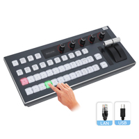 Panel de Control Profesional para Producción de Video con Control de Audio PGM PVW para ATEM Switcher y VMix