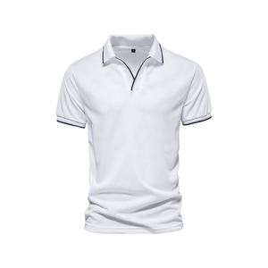 เสื้อโปโลกอล์ฟดรายฟิตสำหรับผู้ชาย ออกแบบโลโก้ตามสั่ง ทันสมัย พร้อมโลโก้ - Product Image 1