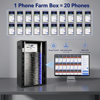 Nouvel équipement de ferme de téléphonie mobile Android multi-bot pour réseaux sociaux, 64 Go de RAM, 4/6 Go de ROM, compatible S8/S9/S10/Z Flip 3/4