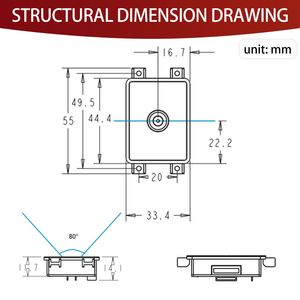 Mô-đun Máy quét mã vạch <span class=keywords><strong>1D</strong></span> <span class=keywords><strong>2D</strong></span> kích thước nhỏ, đầu đọc mã qr hiệu suất cao cho thiết bị IOT và thiết bị thông minh - Product Image 6