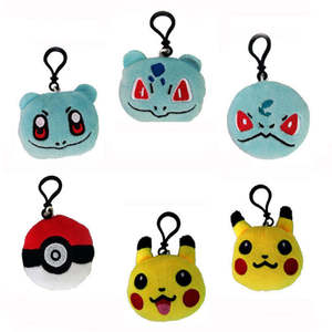 Mini porte-clés en peluche Pokémon de 6 cm, doux, écologique et durable, Charmander, Squirtle, <span class=keywords><strong>Snorlax</strong></span>, poupée de machine à griffes anime, cadeaux pour enfants - Product Image 3