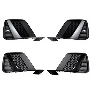 Cadre de phare antibrouillard sport <span class=keywords><strong>Sline</strong></span> pour <span class=keywords><strong>Audi</strong></span> <span class=keywords><strong>A1</strong></span> 2019, en ABS, pour calandre inférieure de pare-chocs avant, compatible OLIVER - Product Image 1