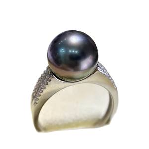 10688 Accessoires de perles DIY, anneau en argent S925, support vide, ensemble de bijoux en argent multi-perles avec perles rondes de 5-6 mm - Product Image 4