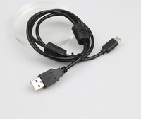 Câble USB-C anti-interférence de 1 m avec double noyau de ferrite, blindage métallique, certifié KC EMC, cordon de charge et de données USB-A vers USB-C