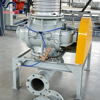 Convoyeur pneumatique à phase dense pour poudre abrasive